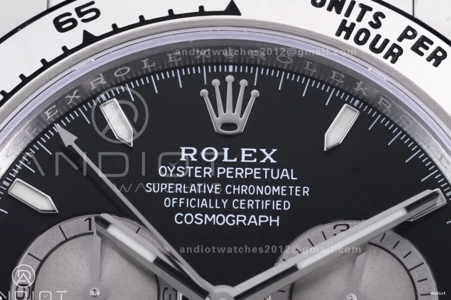 Silver VSF Black Edition 1:1 Weight Oyster 126509 Bracelet Daytona Dial On Gain DD4131 Sub-dial V3 Best 1129